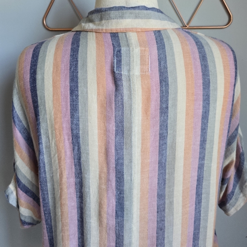Rails, New, Marley Mandalay Stripe Button Front L… - image 8